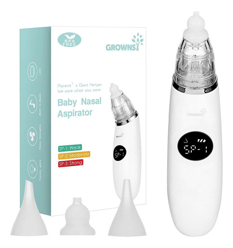 Aspirador Nasal For Bebés Mucus Limpiador De Nariz Eléctrico