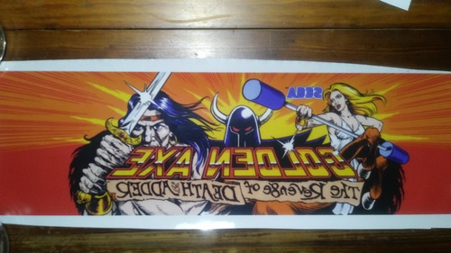 Imagen 2 de 2 de Vinilo Golden Axe - The Legend Of Death Arcade - Marquesina