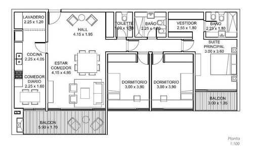 Imagen 24 de 24 de Espectacular Depto En Venta 4 Amb Con Coch En Vilanova Haedo