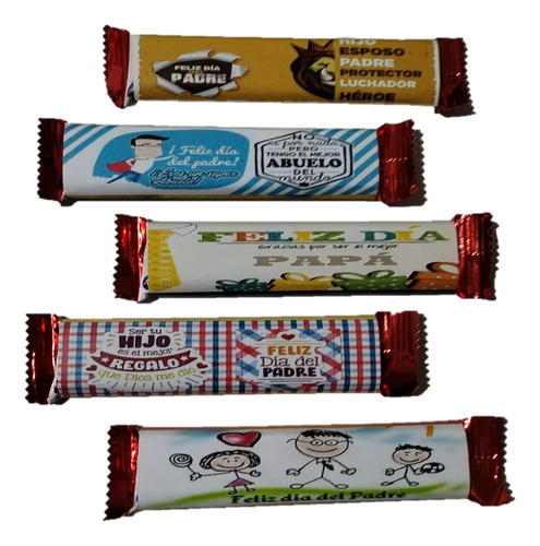 30 Chocolates Nikolo Personalizados - Día Del Padre