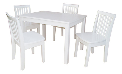 Conceptos Internacional 5-piece 2532 mesa Con 4 sillas De Me