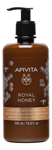 Apivita Royal Honey Gel De Ducha Cremoso, Gel De Baño Hidr.
