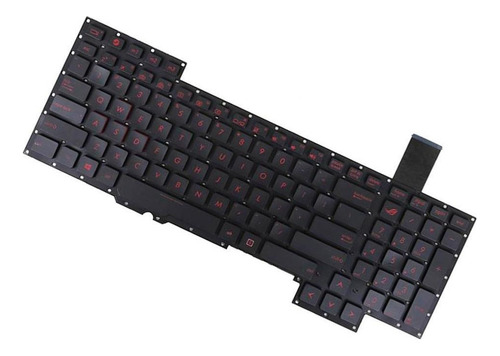 Compatível Com Asus G751j G751jl G751jm G751jt Eua Inglês