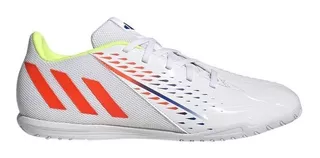 Tenis Futbol adidas Predator Edge.4 In Sala Blanco De Hombre