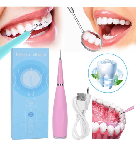 Limpiador Dental Ultrasónico Inalámbrico Usb Sarro Dientes