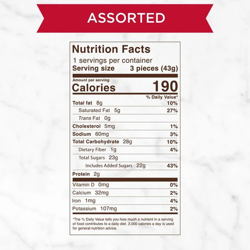 Russell Stover Corazon De Chocolate En Caja De 43 G