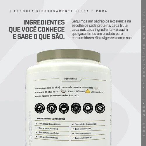 Super Kit 10x Whey Fresh Dux Nutrition Lab 100% Natural