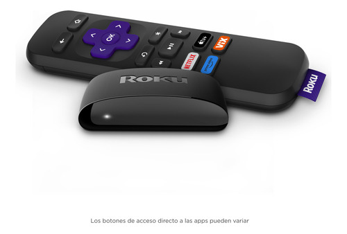 Roku Express Mod 3960x Negro Dispositivo De Streaming Hd