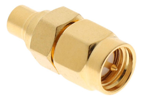 Conector Rf Sma Chapado En Oro