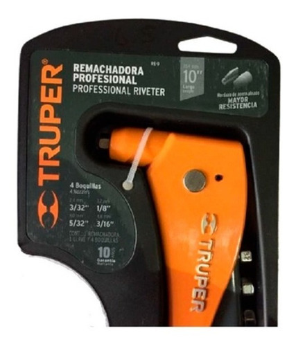 Imagen 4 de 5 de Remachadora Profesional De 10 Pulgadas Truper 17960
