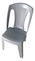 Comprar Sillas De Plástico 8pzs Marca Duna Color Gris Plastico Gris Gris