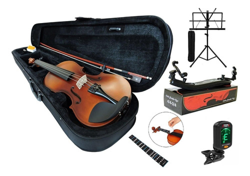 Kit Violino Orquezz 3/4 Infantil - Completo Com Acessórios