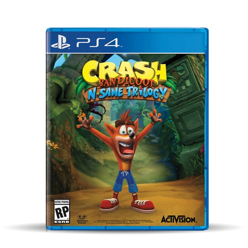 Crash Bandicoot: N. Sane Trilogy  Ps4, Físico, Macrotec