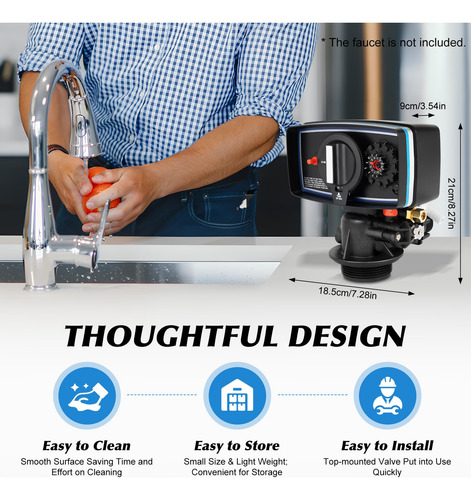 Válvula De Control Automático Para Suavizador De Agua 12 Día