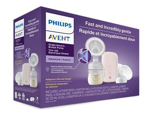 Extractor De Leche Eléctrico Único Philips Avent Avanzado Co (Usado)