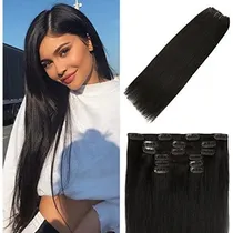 Comprar Clip En Extensiones De Pelo Humano Pelo Naturl Pelo X36dh