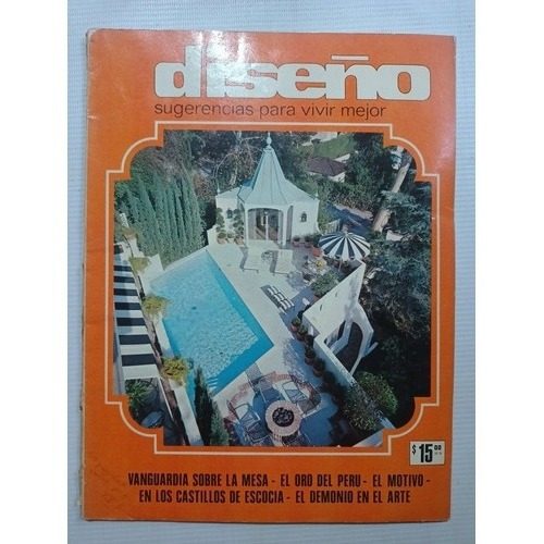 Revista Diseño Sugerencias Para Vivir Mejor Junio 1974