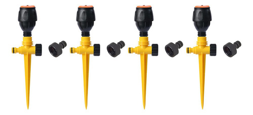 Youpin 4pcs Rociadores Giratorios De Jardín Rociadores De