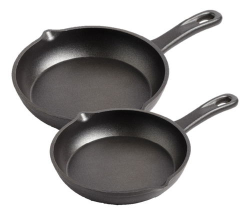 Set Skillet Imusa Delicia 16cm - 20cm Color Negro