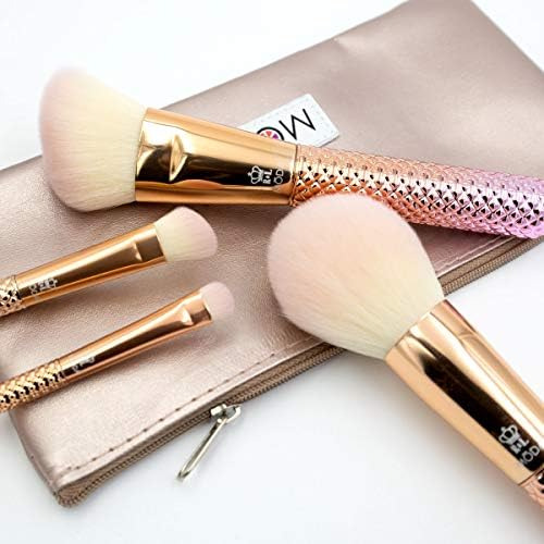 Moda Juego Completo De 5 Brochas De Maquillaje Para Rostro M