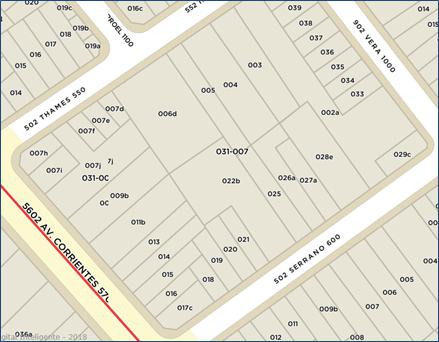 Venta De Terreno Triple Frente En Villa Crespo