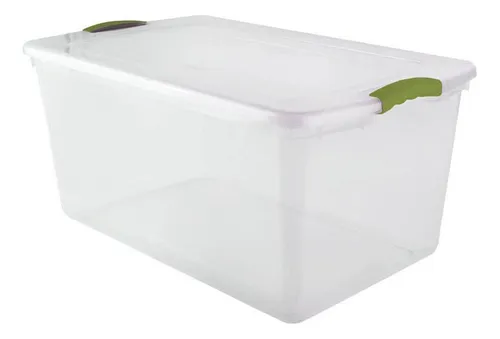 comprar Wenbox caja organizadora organizador plastico 61 l color transparente
