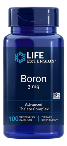 Boron Premium Boro Capsulas 3mg Life Extension A1