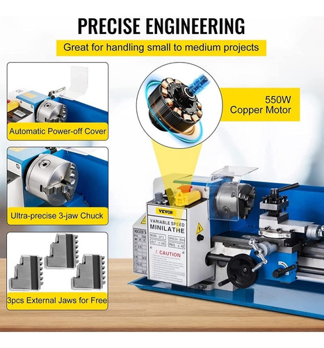 Torno De Metal De Precisión