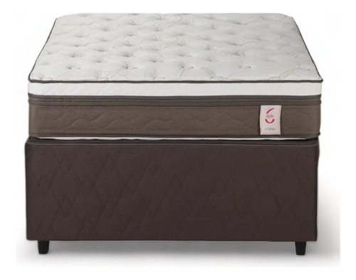Cama Divan 1,5 Plazas Rosen New Style 6 Café