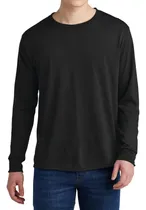 Comprar Remeras Lisas Algodón Mangas Largas S - Xxl