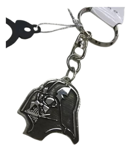 Llavero Plata 925 Star Wars Darth Vader Listo Para Regalo