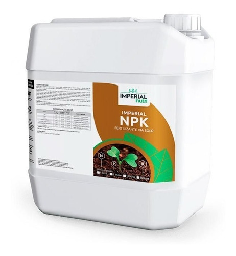 Npk 20-07-05 Adubo Liquido Fertilizante 25l - Imperial Nutri