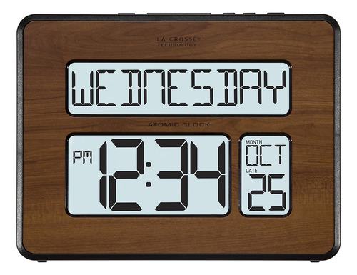 513-1419bl-wa-int Atomic - Reloj Con Calendario Digital Gran