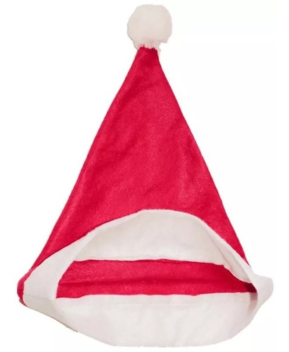 12 Gorros Santa Claus Navideños Posada Navidad Adultos Niños