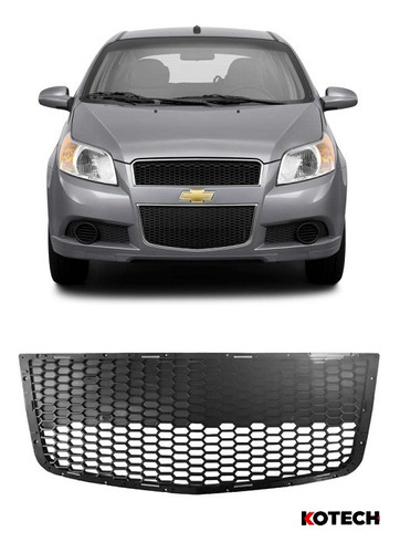 Parrilla Inferior Chevrolet Aveo Lt Speed 3 Ptas (2011-2015)