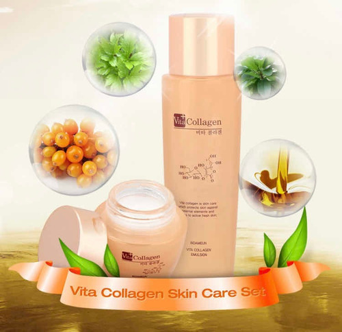 Bidameun Vita Collagen Cremas De Colágeno Coreana Set De 4pz