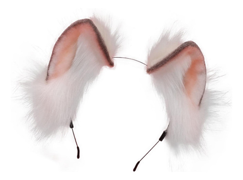 Disfraz De Diadema Con Orejas De Animales Divertidos Crema