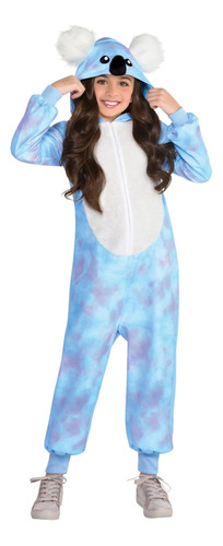 Disfraz De Koala Zipster Para Niñas De Amscan, Pequeño - 4-6