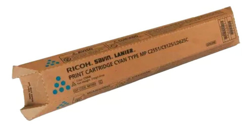 Toner Ricoh Mpc2030 Cyn 841503 Tinta Cian