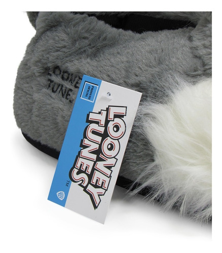 Imagem 2 de 8 de Pantufa 3d Pernalonga Solado Borracha Original Looney Tunes