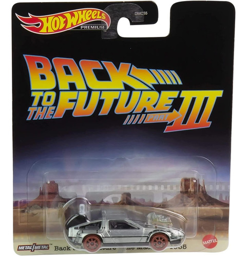 Hot Wheels Premium Volver Al Futuro Exclusivo + Obsequio