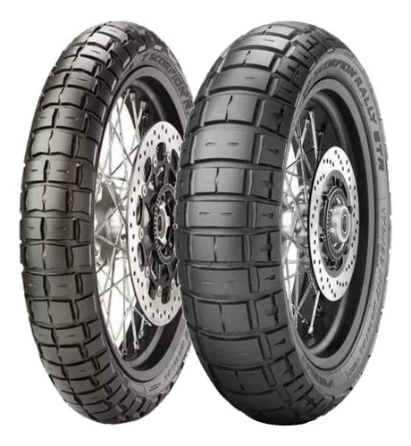 Par Pneus G 650 Gs 100/90-19 + 130/80-17 S. Rally Str