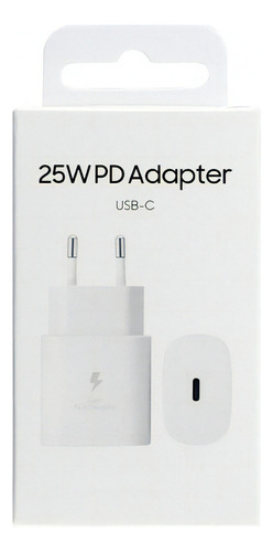 Cargador Adaptador Para Samsung 25w Usb-c Carga Rápida