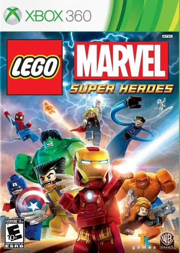 Jogo Lego Marvel Super Heroes Xbox 360 Mídia Física Original (Usado)