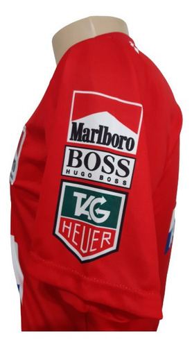 Imagem 4 de 4 de Camiseta Senna Mclaren - Vermelha