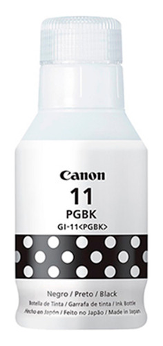 Tinta Canon Gi-11 Negro Original | Pixma 2160 | Pixma 3160