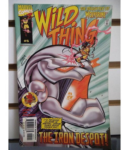 Wild Thing 05 Hija De Wolverine Marvel Comics Ingles X-men