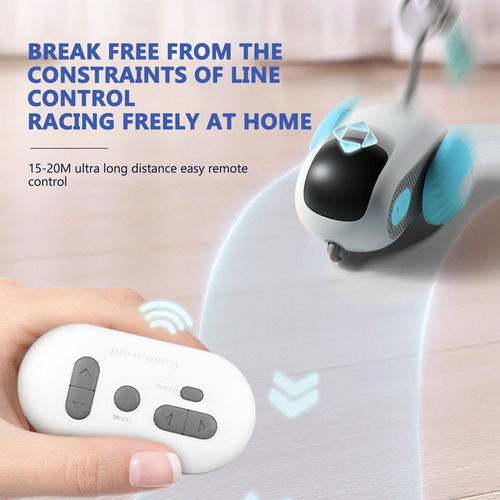 S Sunsbell Juguetes Para Gatos Para Interiores, Turbo Tail C
