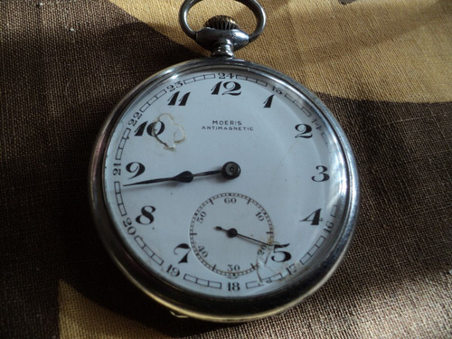 Reloj Antiguo De Bolsillo Marca Moeris (Usado)