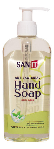 Sanit - Recambio De Jabón De Manos De Gel Líquido Antibacter